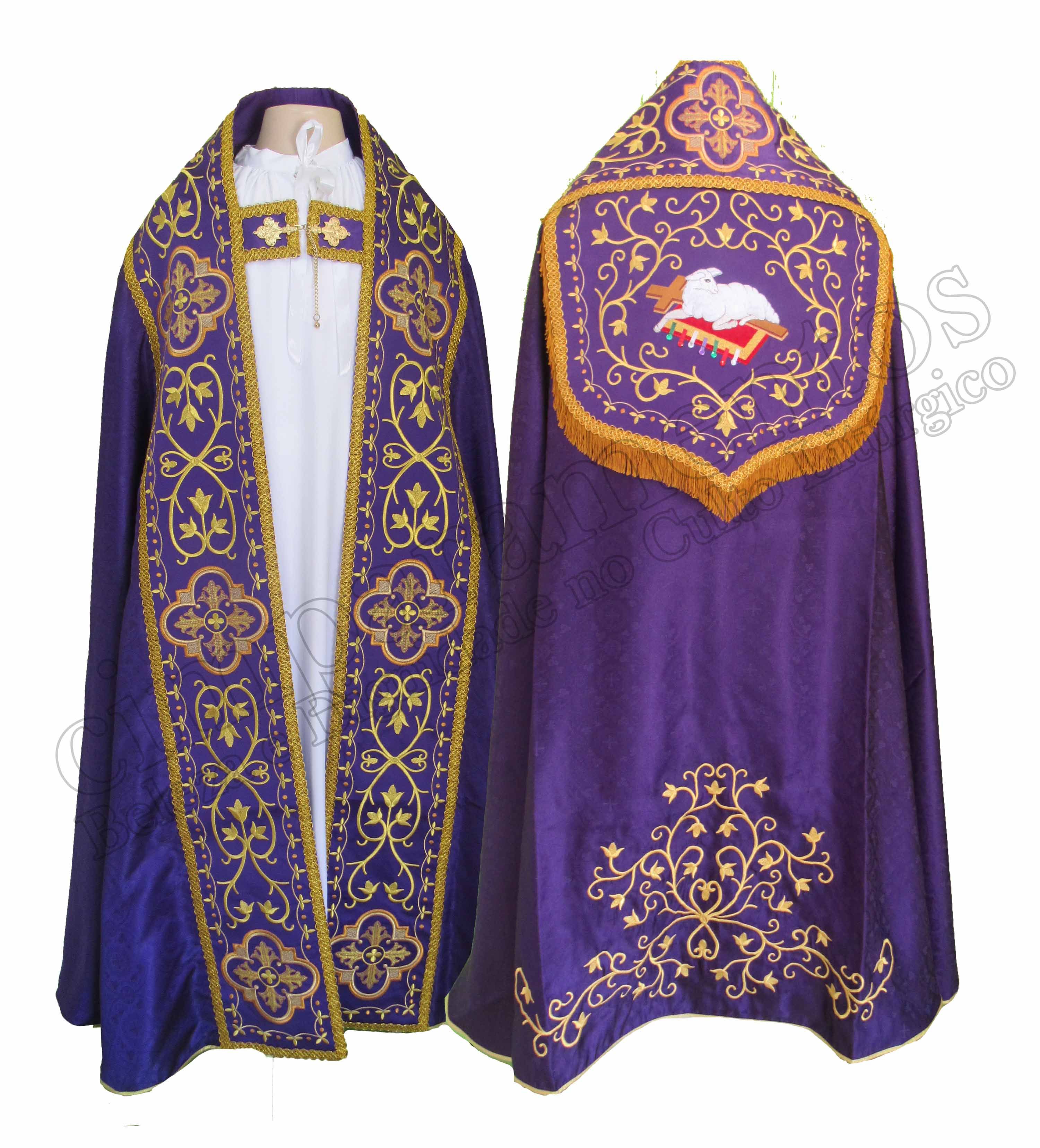 CAPA DE ASPERGES ALTARE AGNI