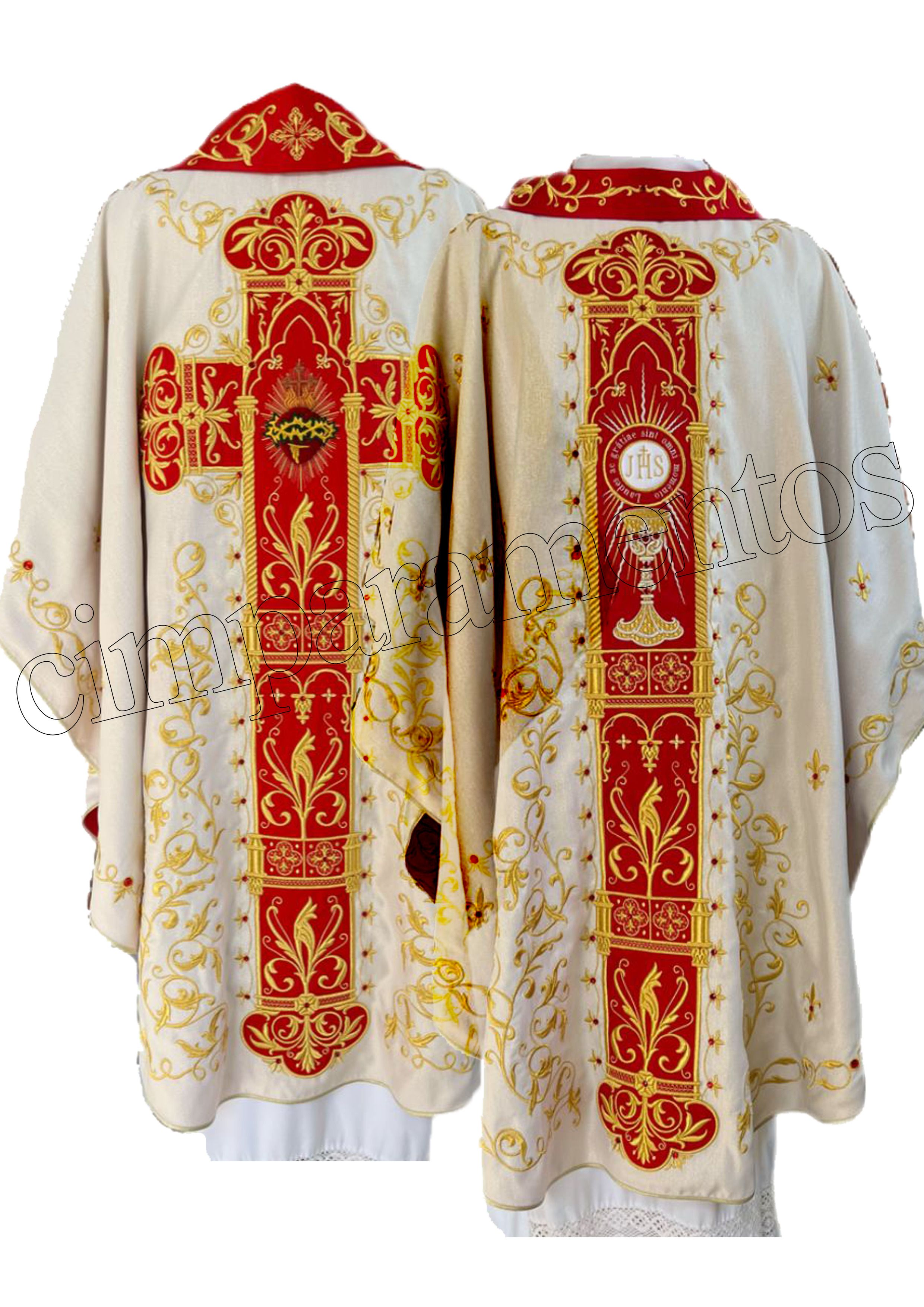 CASULA GOTICA COR DOMINI