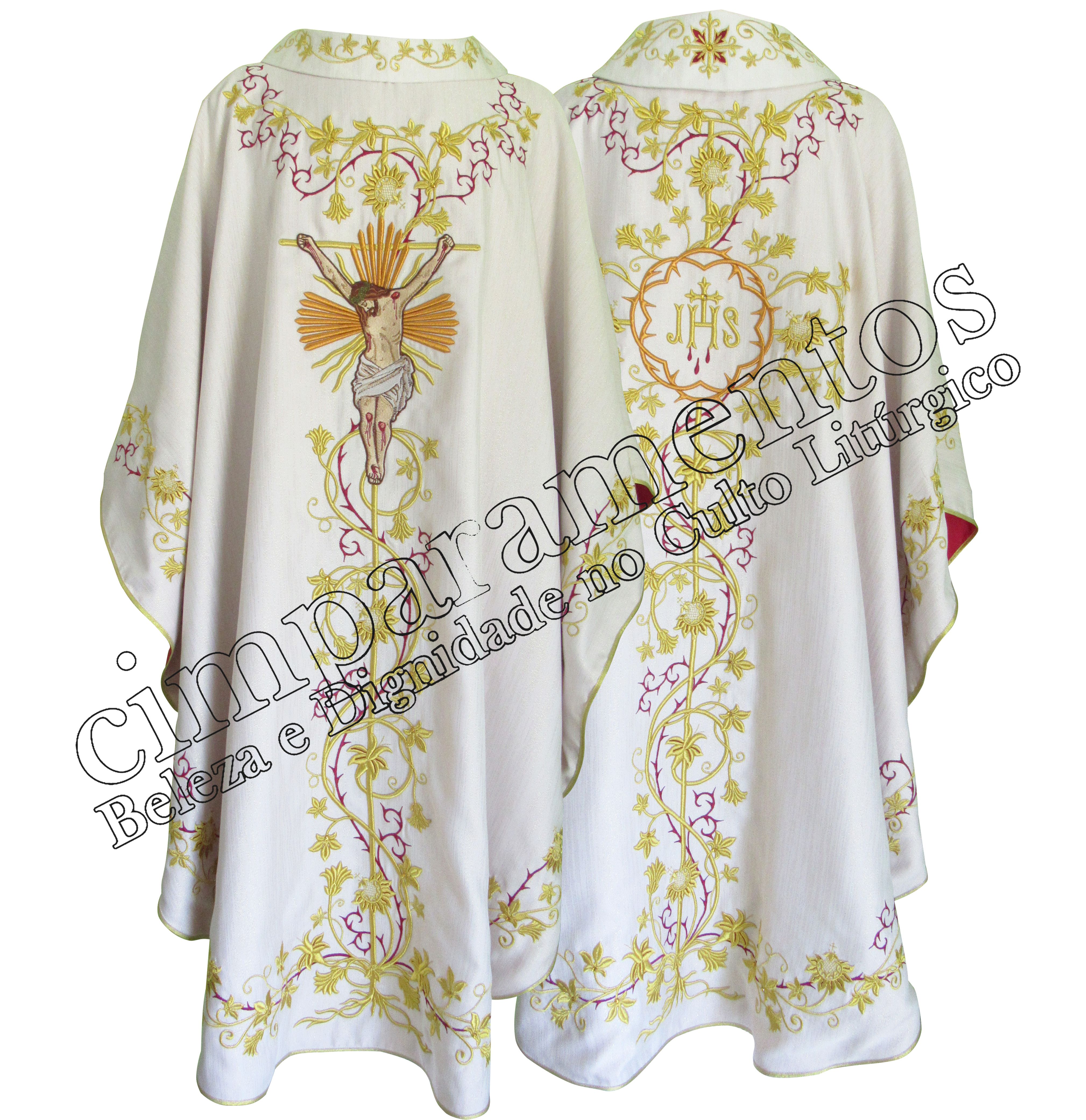 CASULA GOTICA FIGURA SALVATORIS