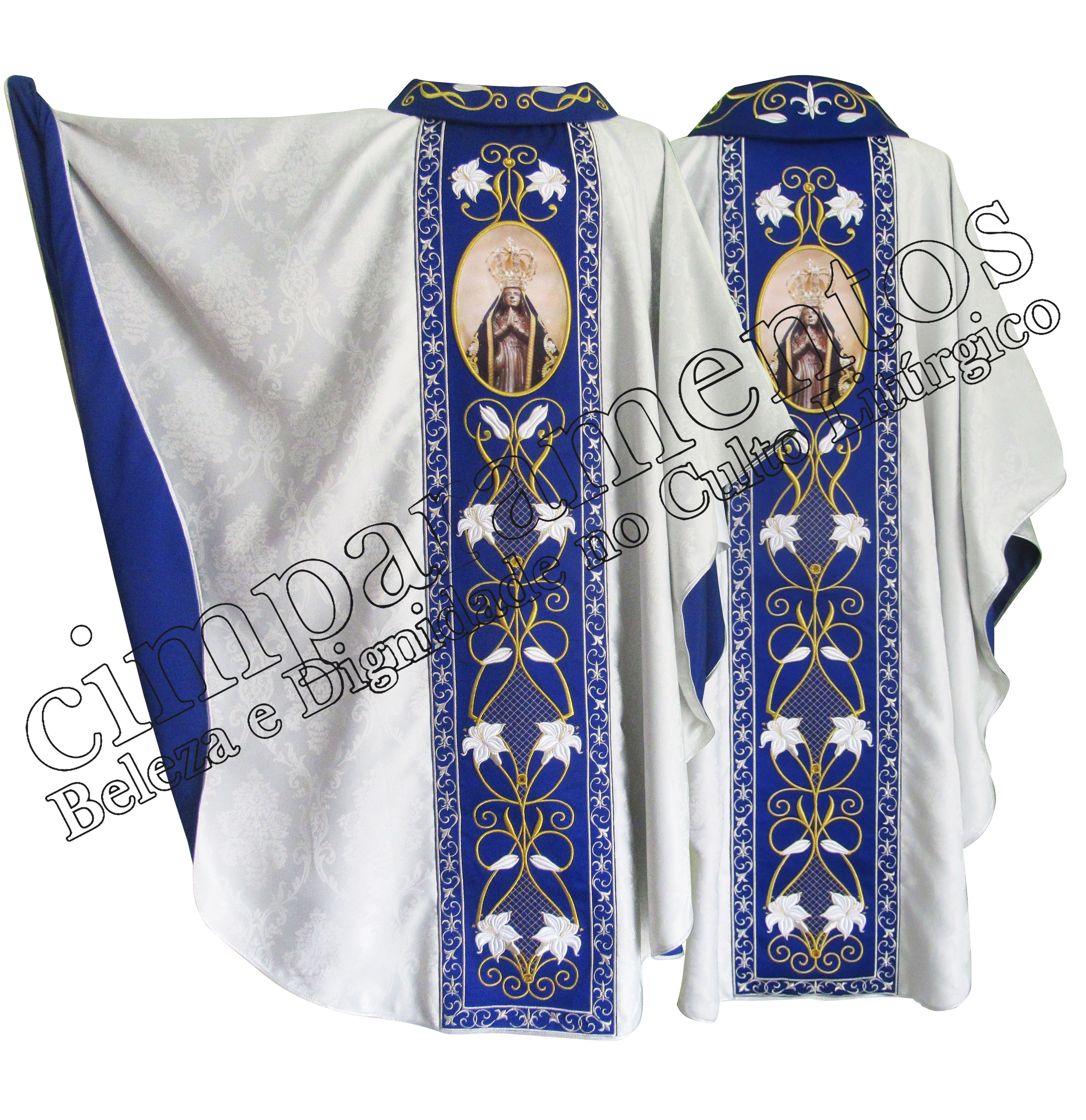 CASULA GOTICA REGINA ANGELORUM