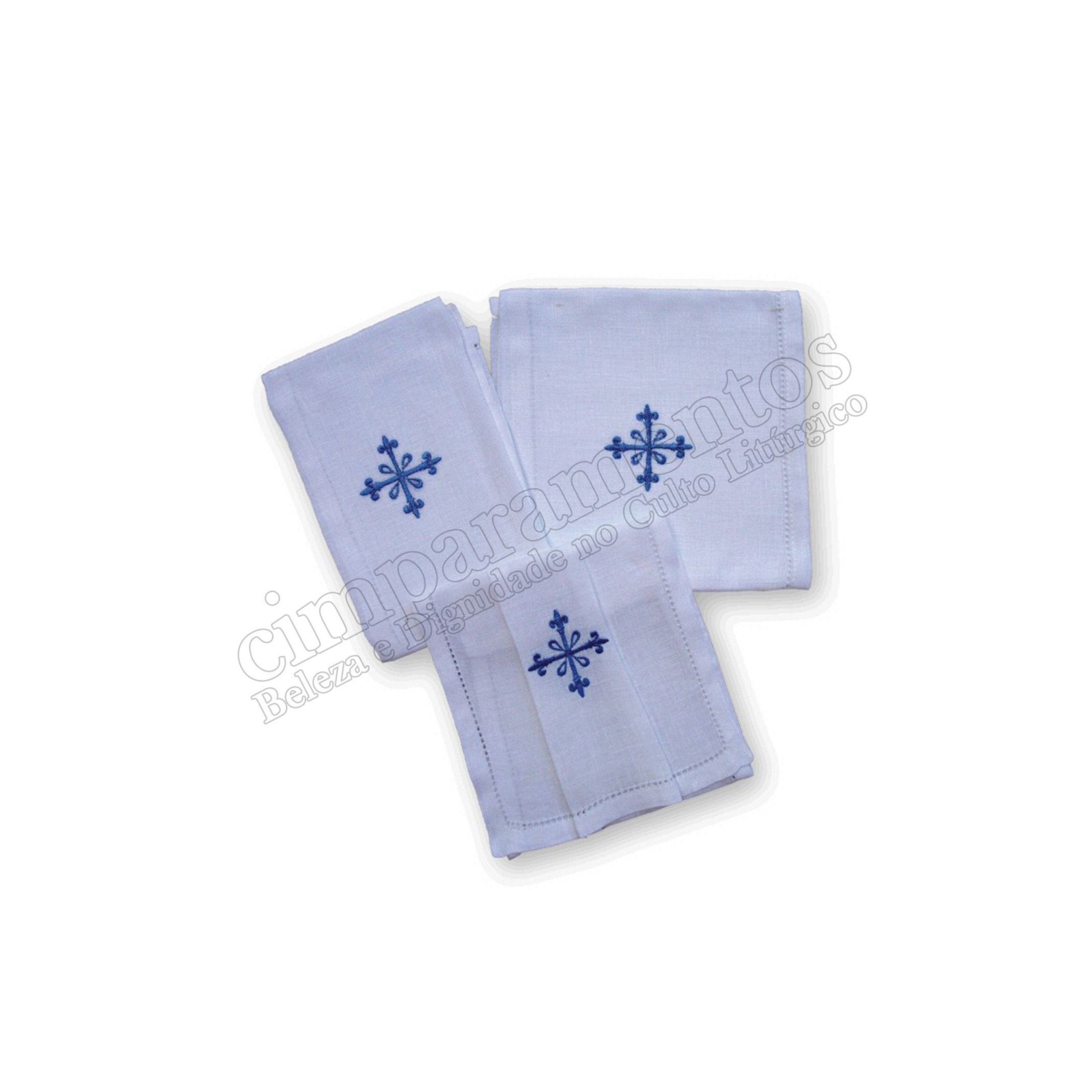 JOGO DE ALFAIAS AZUL